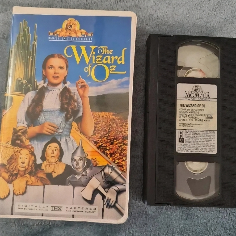 4 VHS Musicals Lot Wizard of Oz Fisher on the Roof Parent Trap Sound of Music - Picture 4 of 7